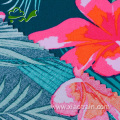 Cheap sale custom woven hawaiian print rayon fabric for dress